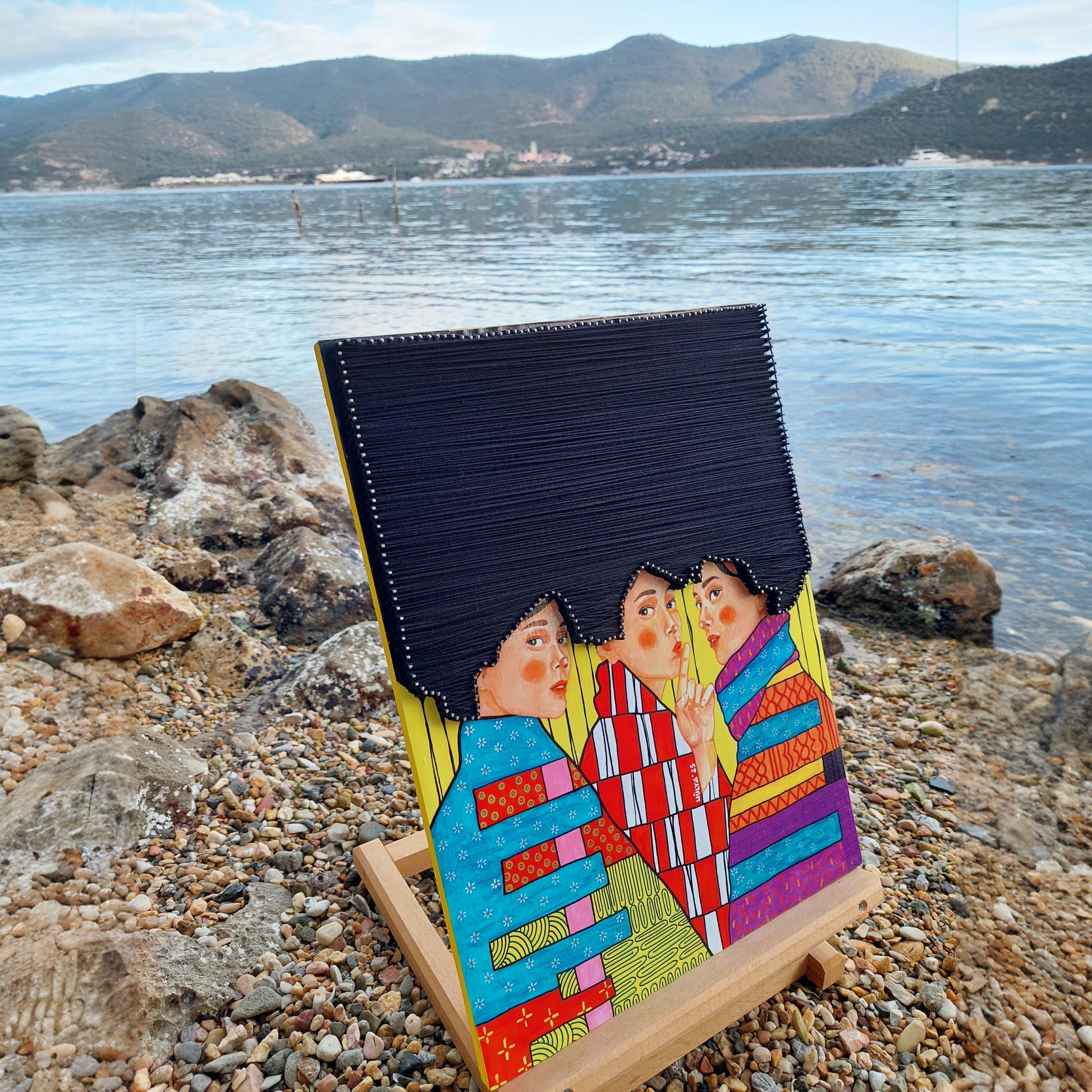 String Art Tablo - Make No Sudden Moves