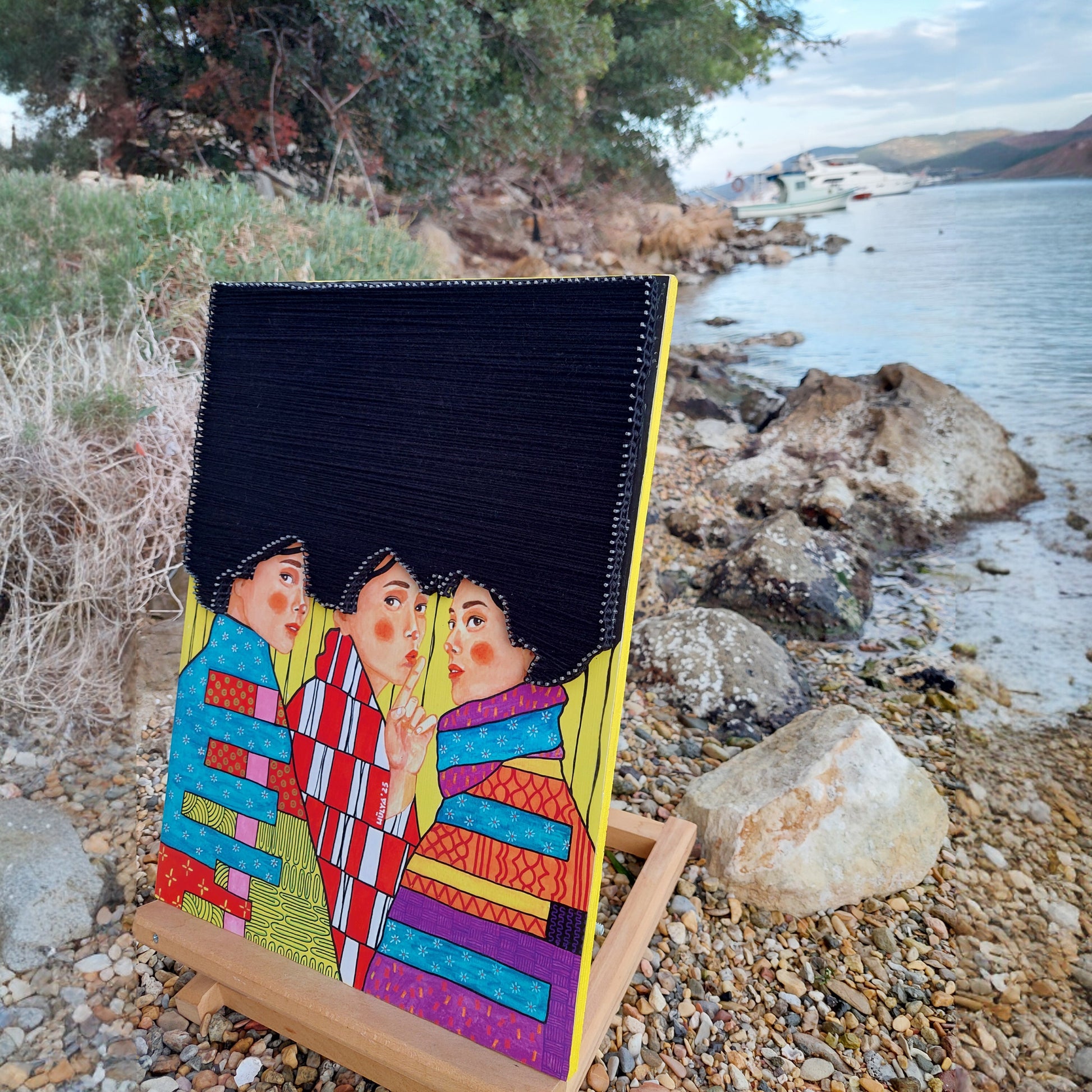 String Art Tablo - Make No Sudden Moves