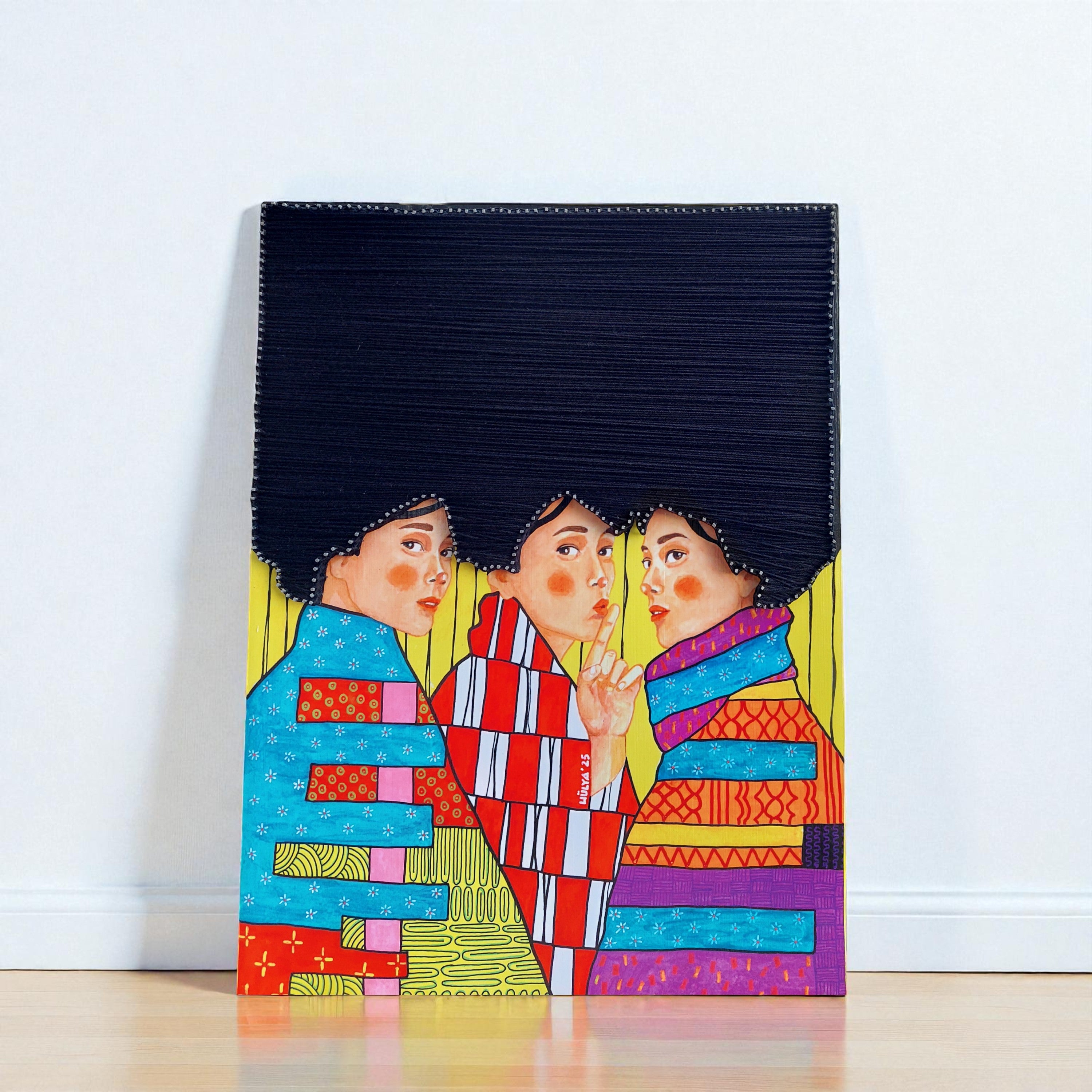 String Art Tablo - Make No Sudden Moves