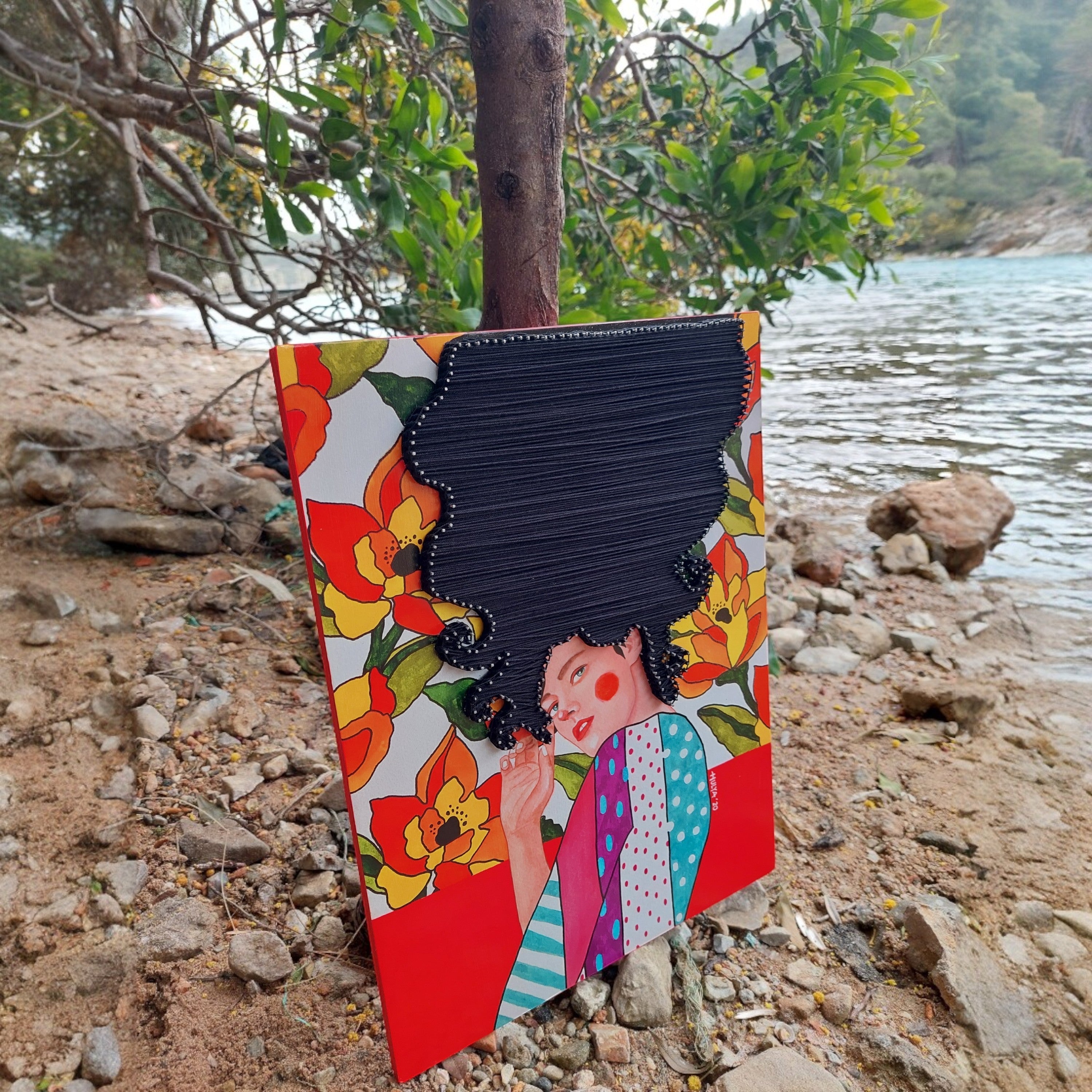 String Art Painting - Make my mistakes looks gracious