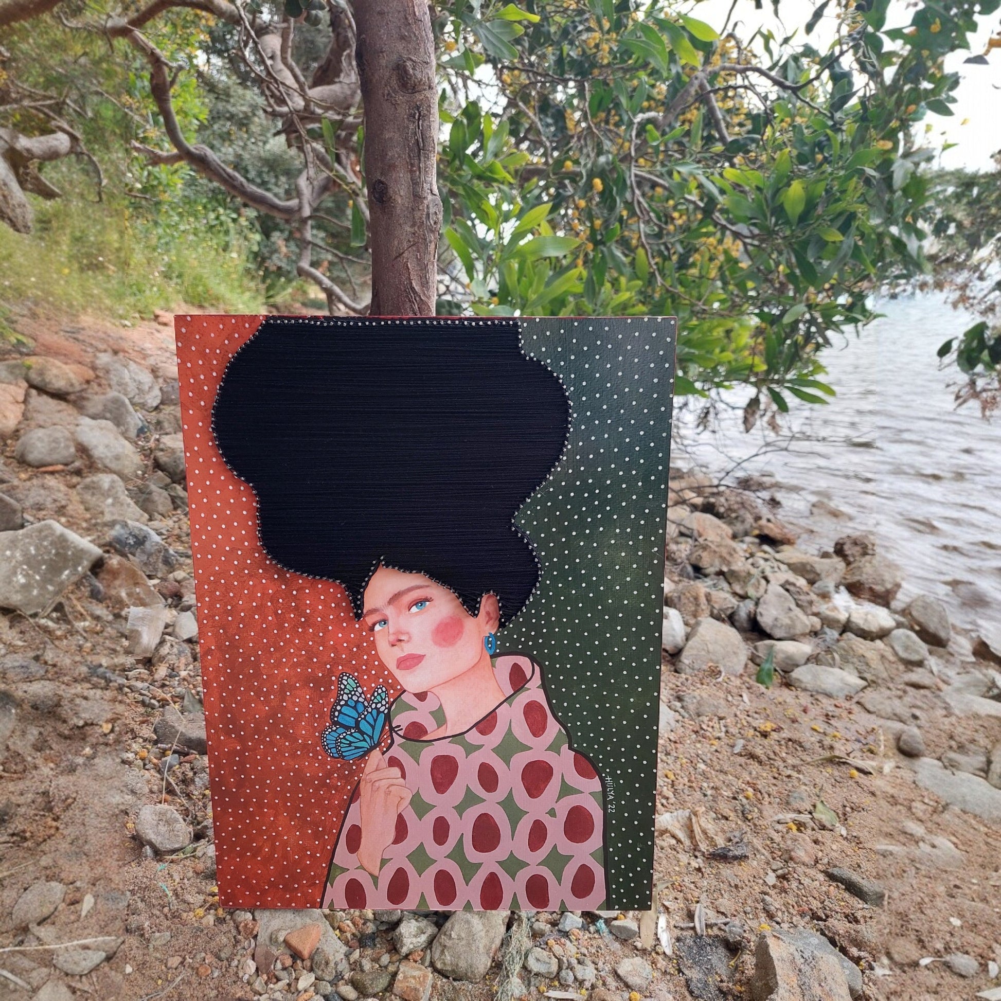 String Art Tablo - No power or command