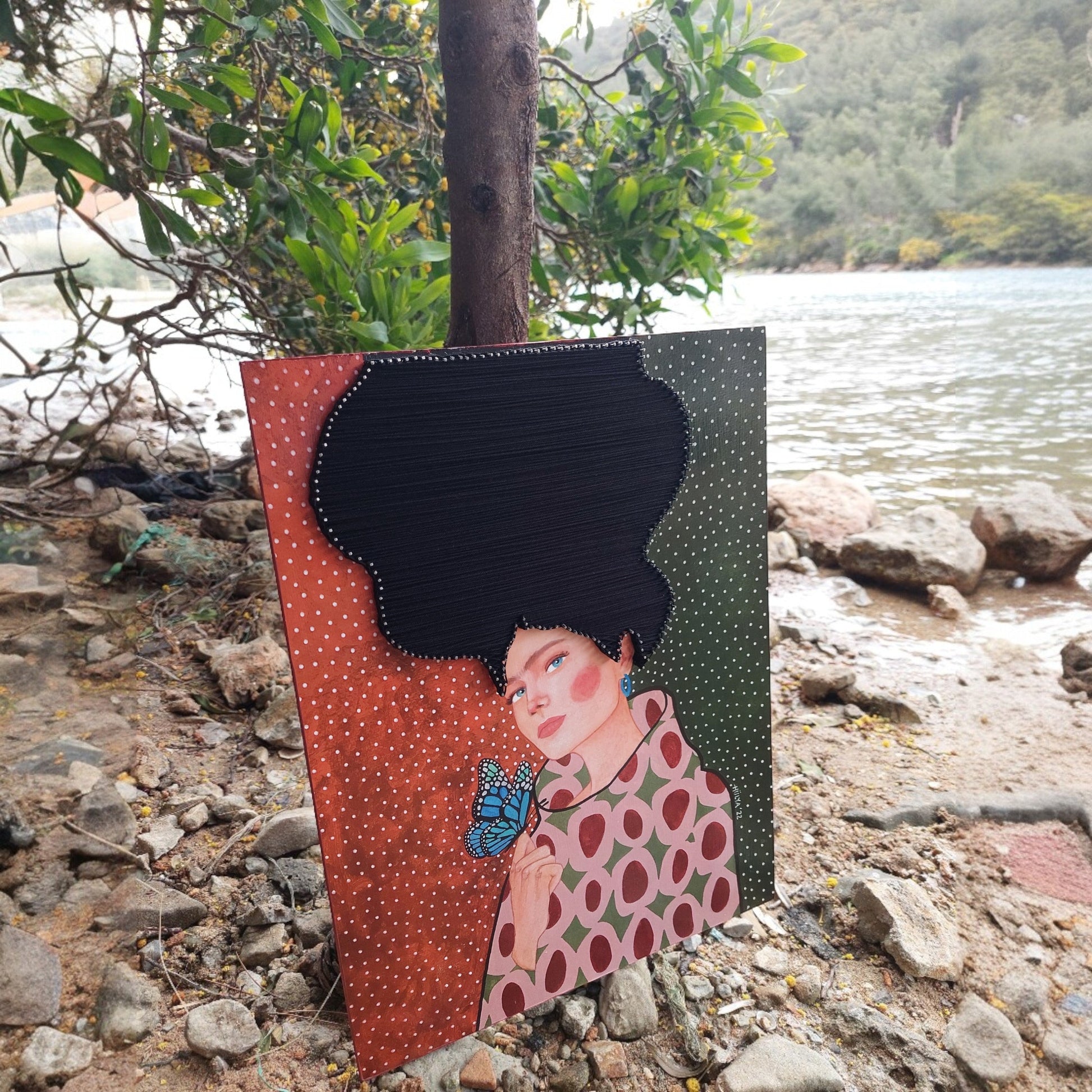 String Art Tablo - No power or command