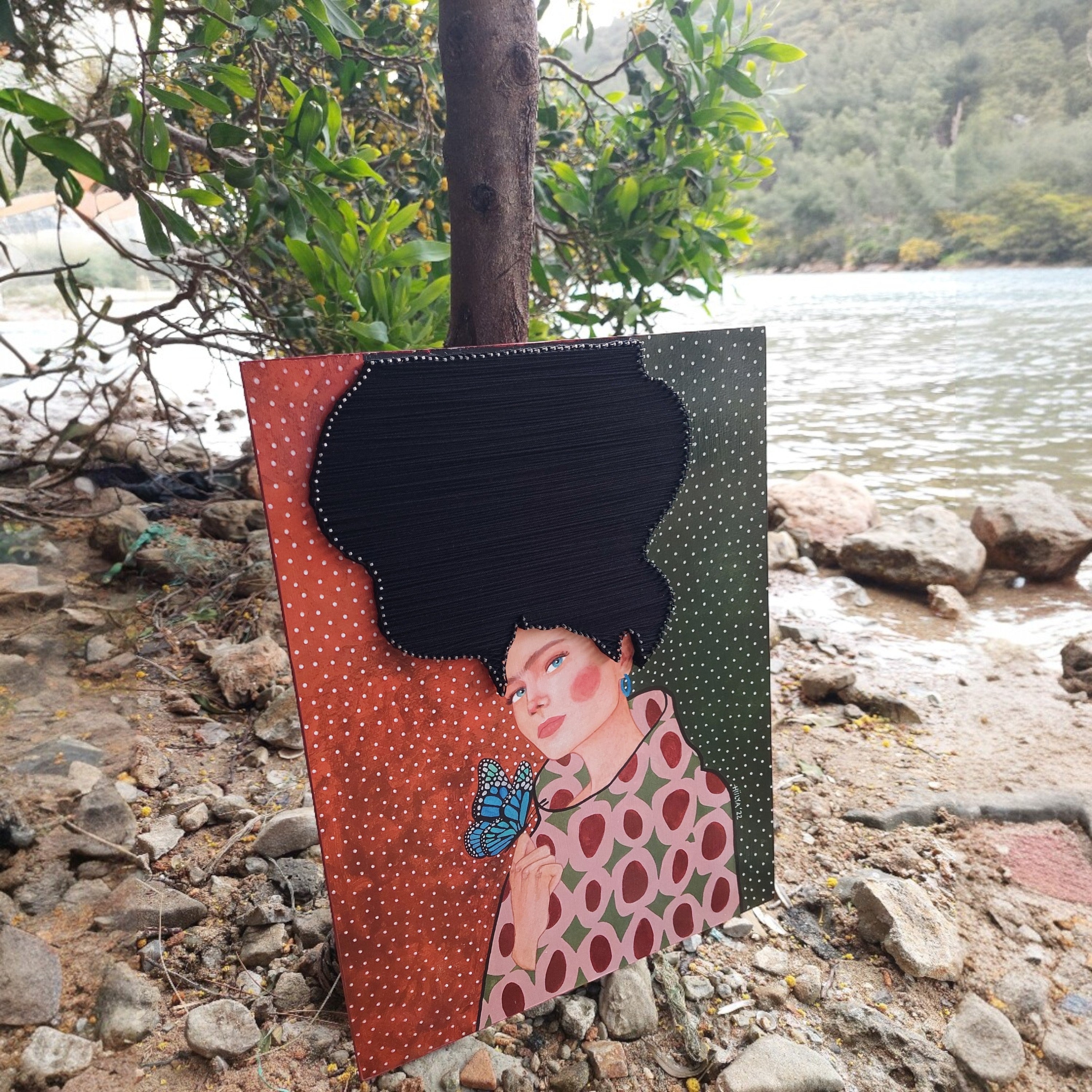 String Art Tablo - No power or command