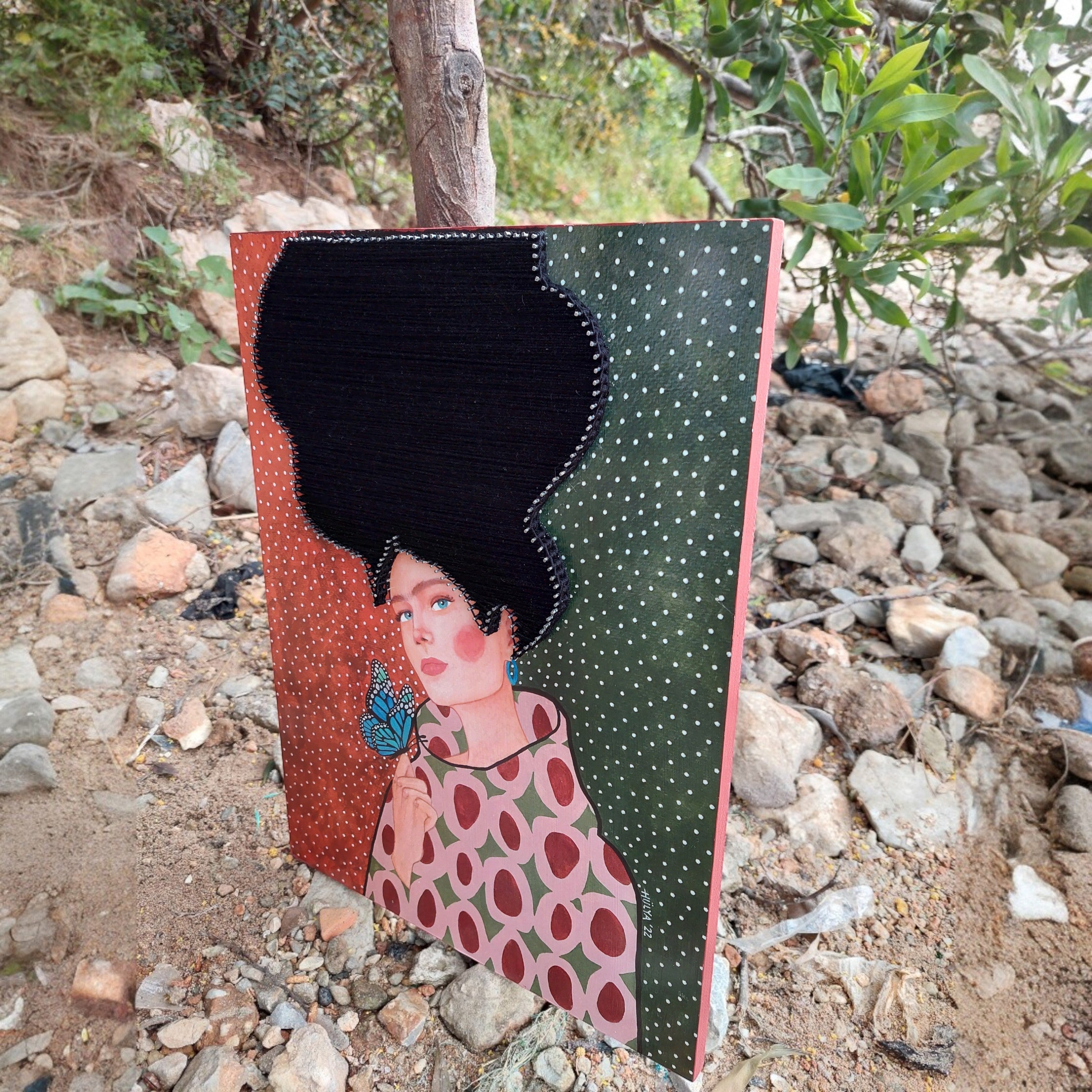 String Art Tablo - No power or command