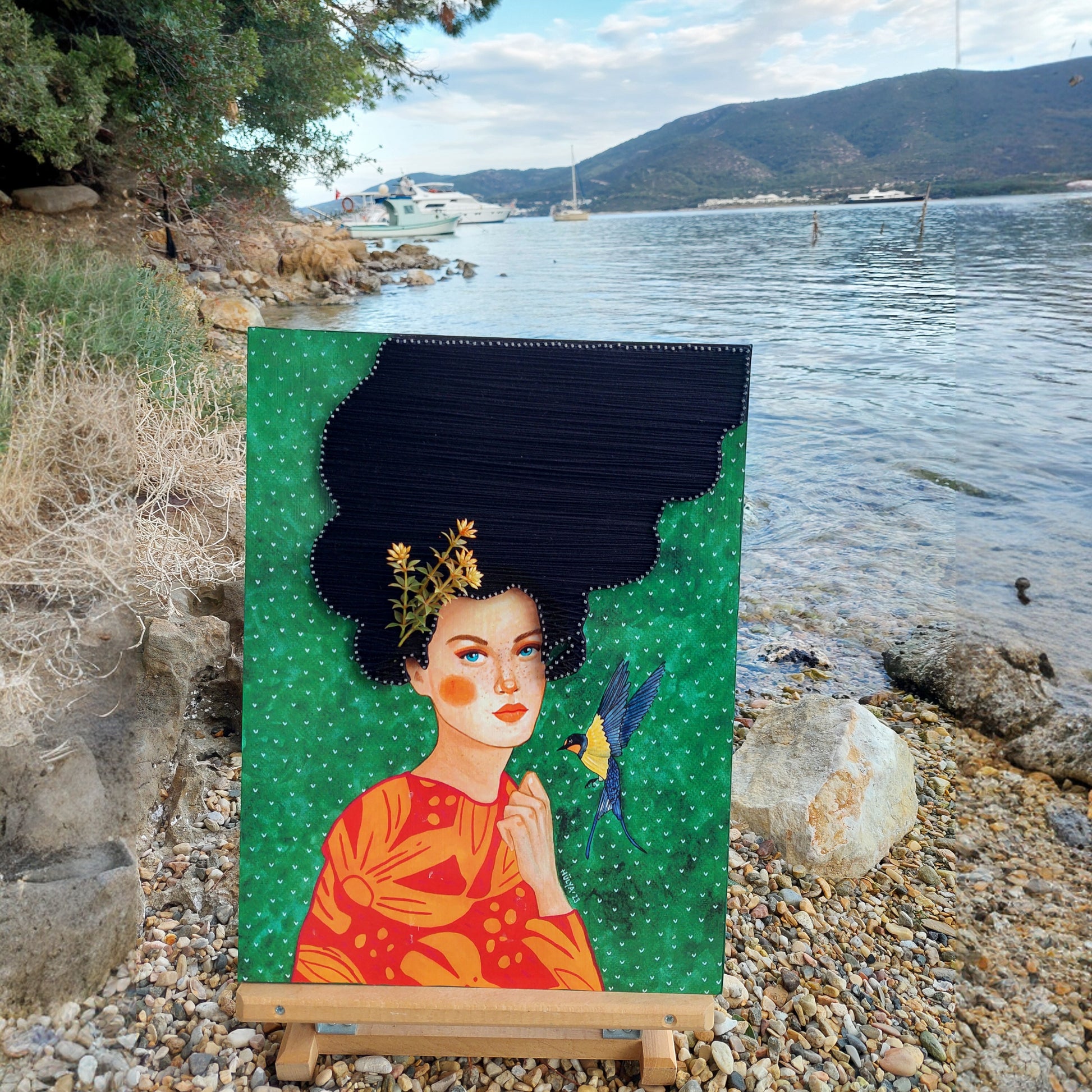 String Art Tablo - Someday Someway