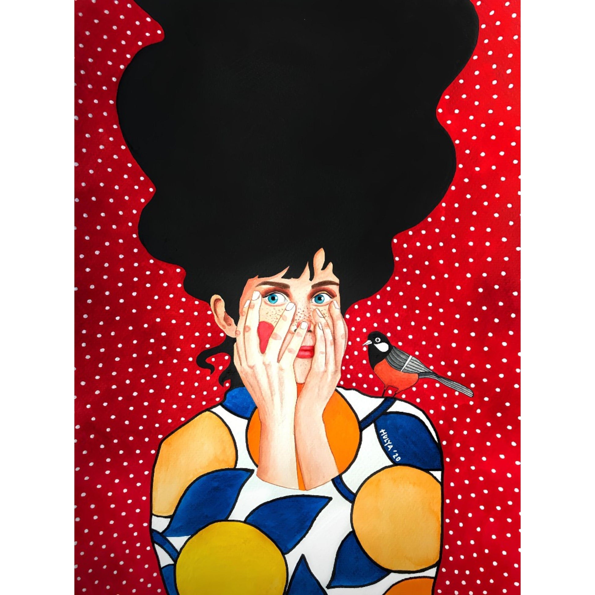 String Art Tablo - To be invisible