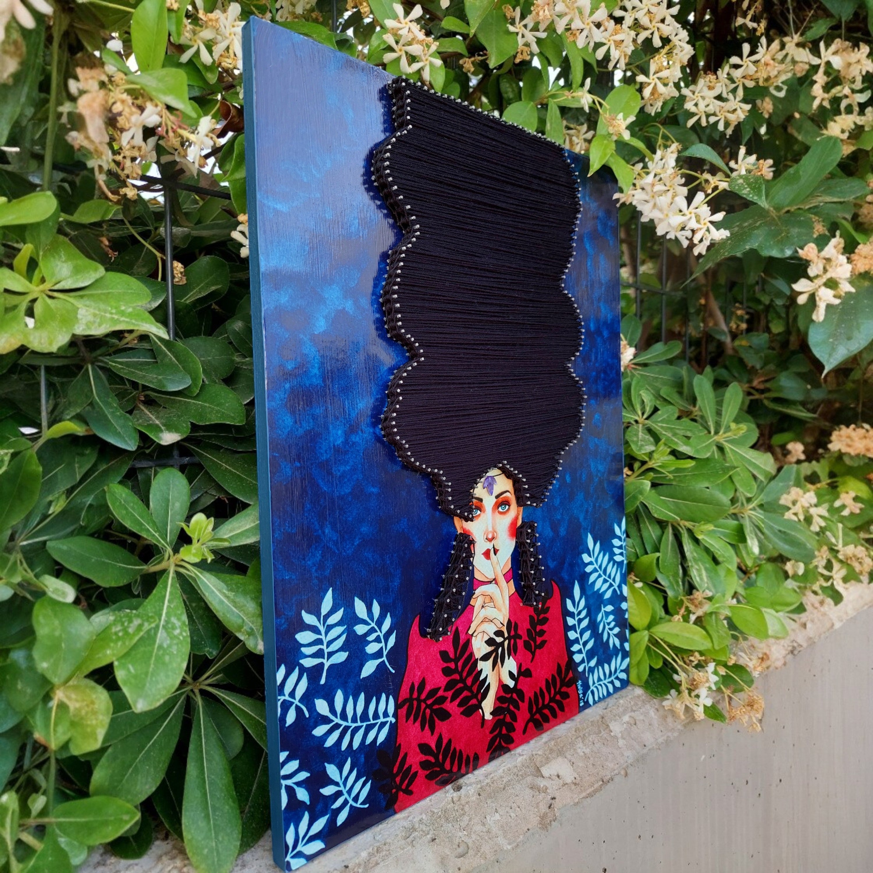 String Art Tablo - You can’t disguise