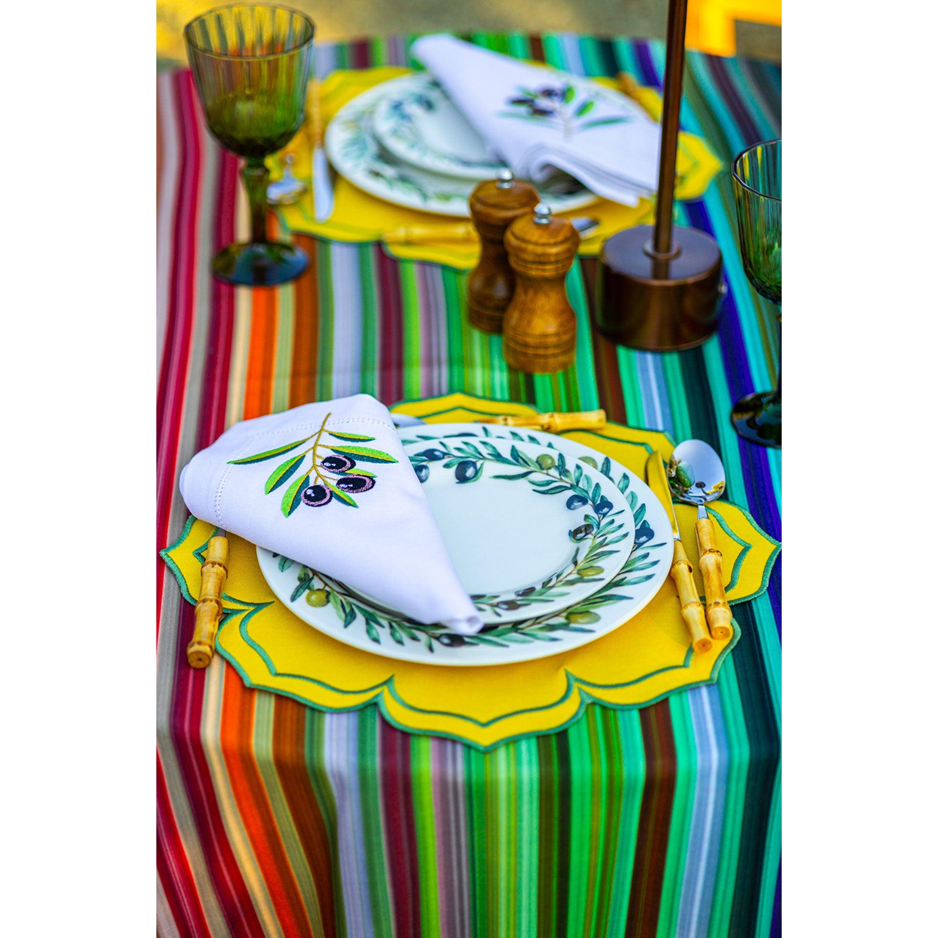 Stripe Symphony Masa Örtüsü