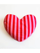 Striped Heart Xl Yastık