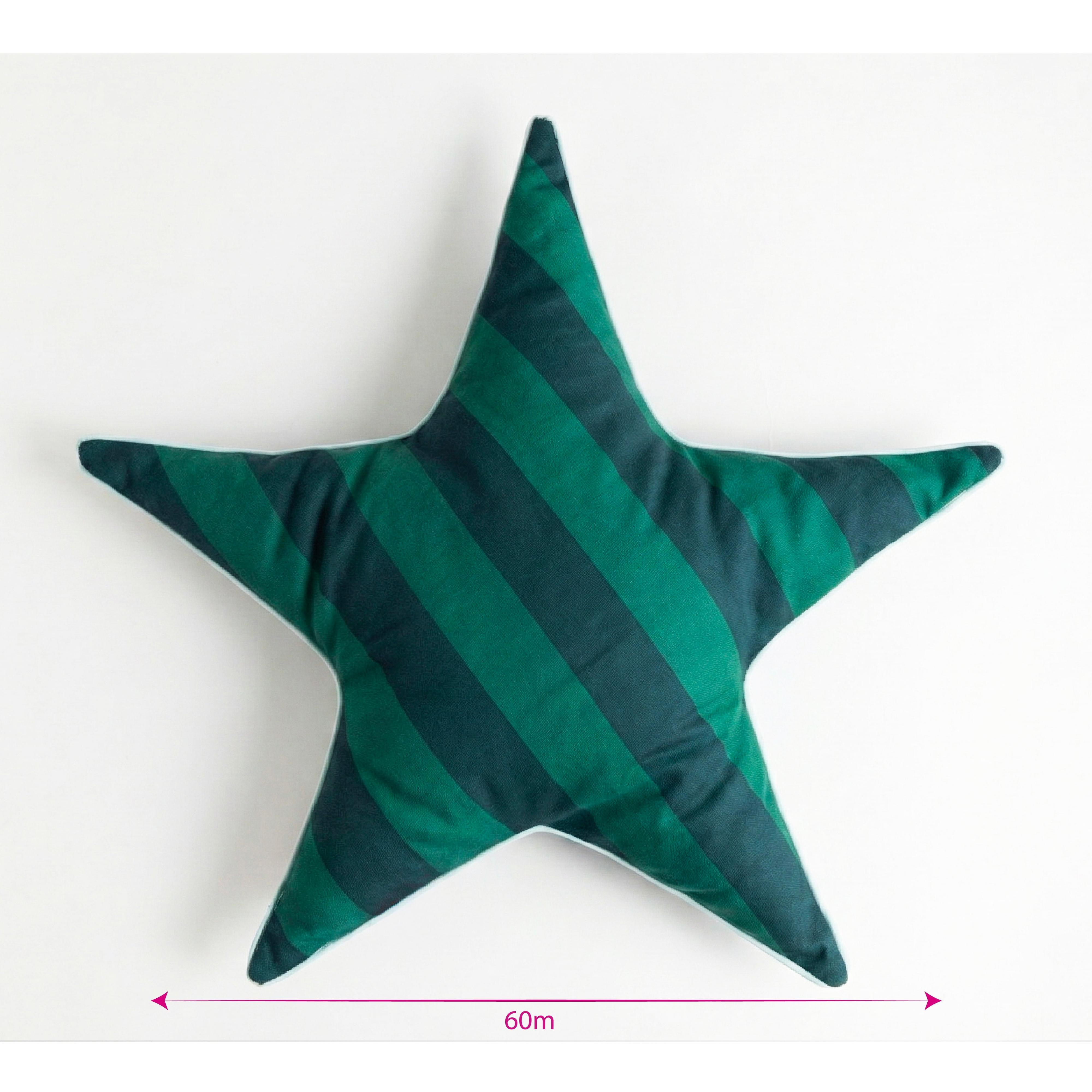 Striped Star Pillow Yastık