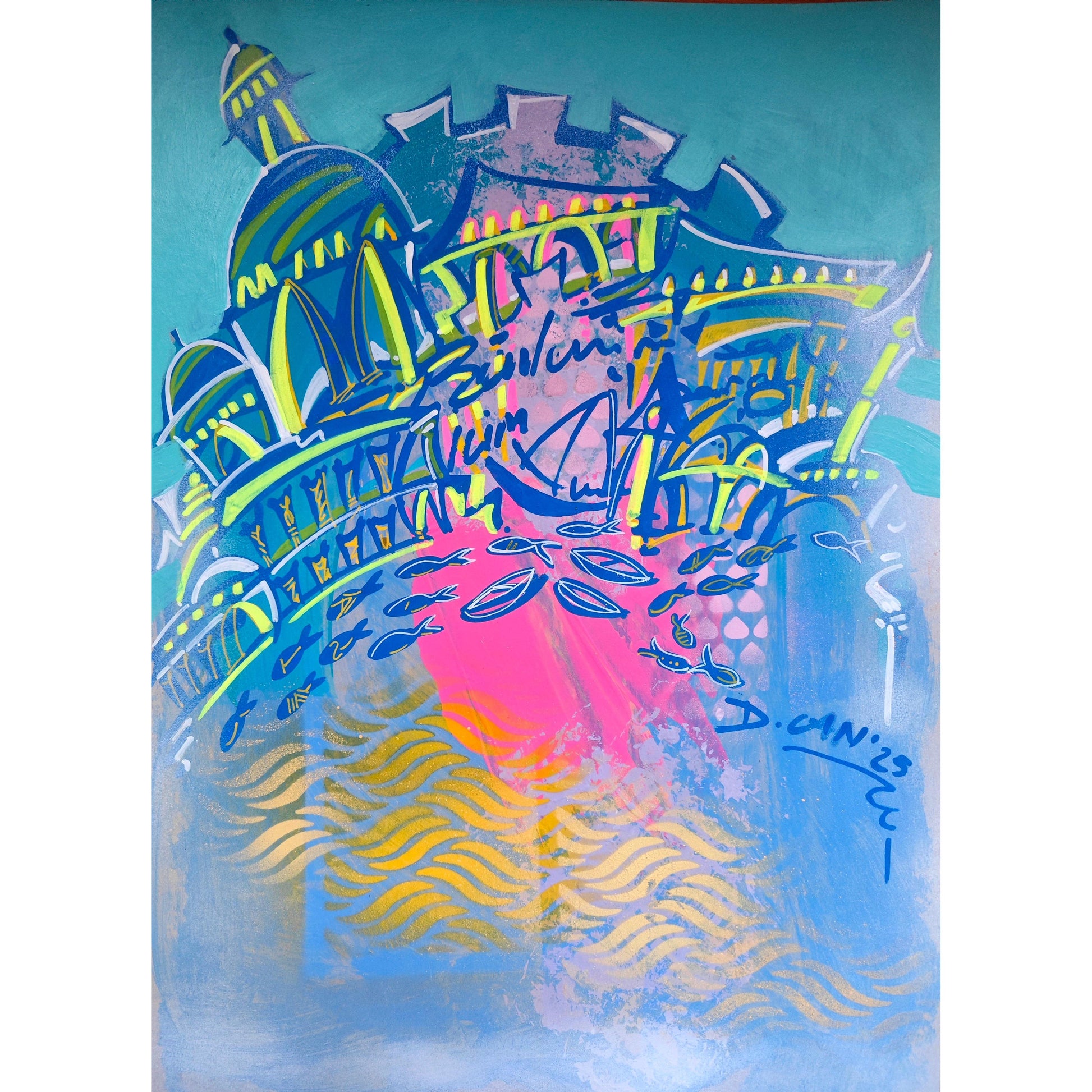 “Suların Üstünde İstanbul” Tablo