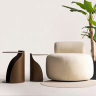 Svolta 2'li Yan Zigon Sehpa Set-Yan Sehpa-Mosaiss-NowShopFun
