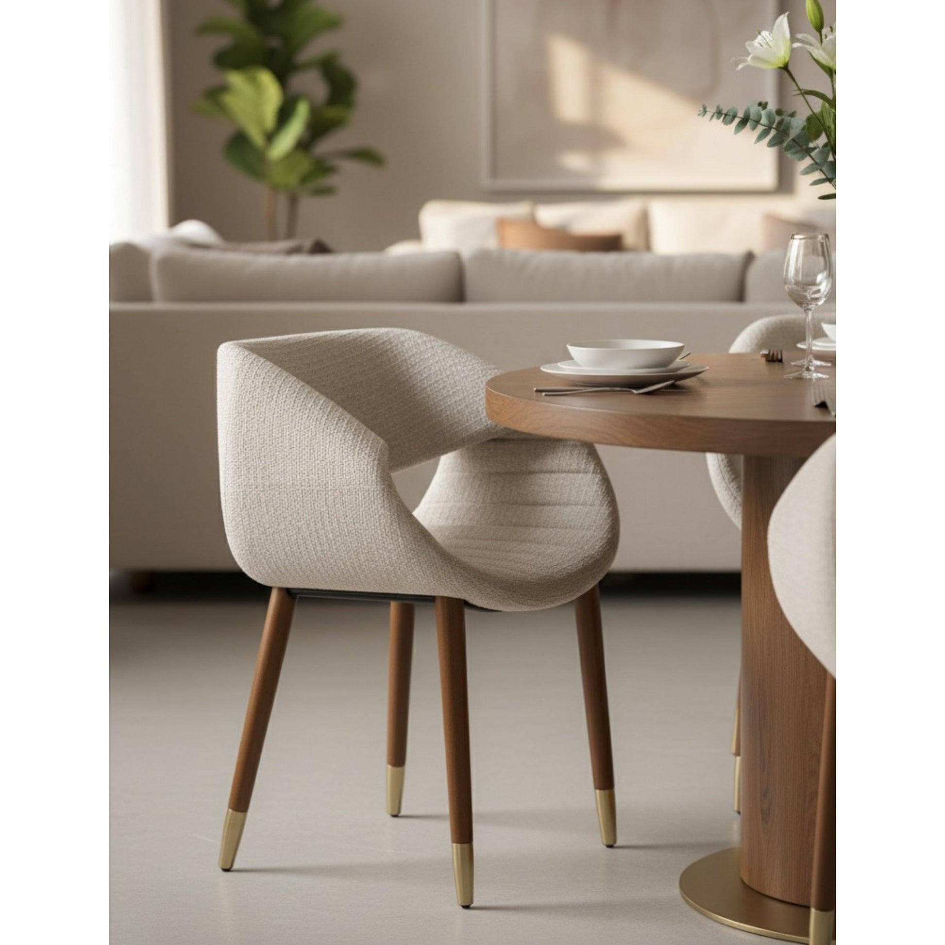 Swan Modern Yemek Odası Sandalyesi