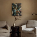 Inner Aqua #14 Tablo-Tablo-The Clique Artworks-37 x 47 cm/14.5 x 18.5 in-Tuval üzerine akrilik-NowShopFun