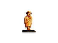Takım Elbiseli Bronz Figür Şapkalı Lüks Polyester Heykel-Heykel-Irmak Artworks-NowShopFun