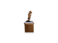 Takım Elbiseli Bronz Figür Şapkalı Lüks Polyester Heykel-Heykel-Irmak Artworks-NowShopFun