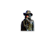 Takım Elbiseli Siyah Figür Şapkalı Lüks Polyester Heykel-Heykel-Irmak Artworks-NowShopFun