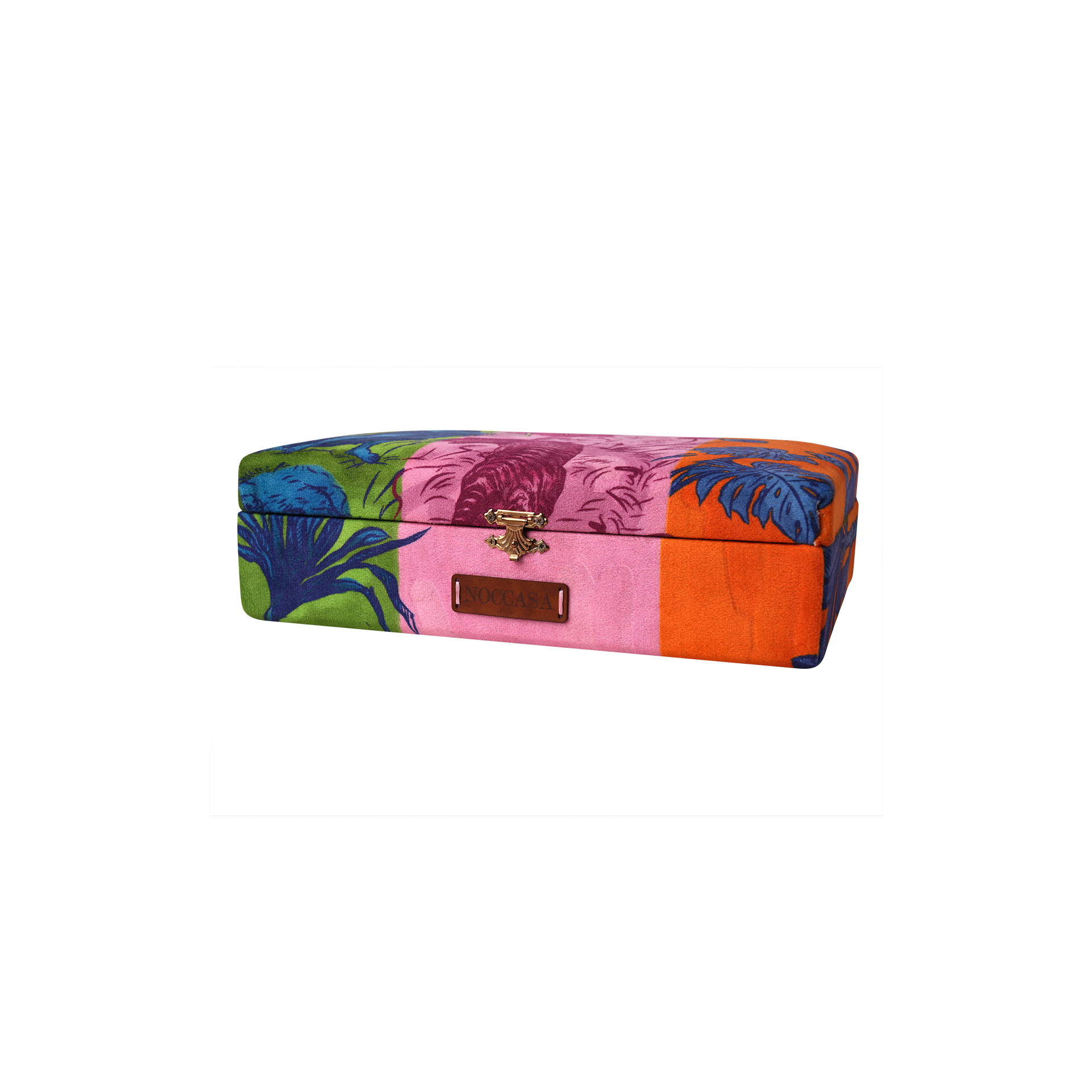 Tasarım Desenli Bölmeli Aksesuar Mücevher Kutusu