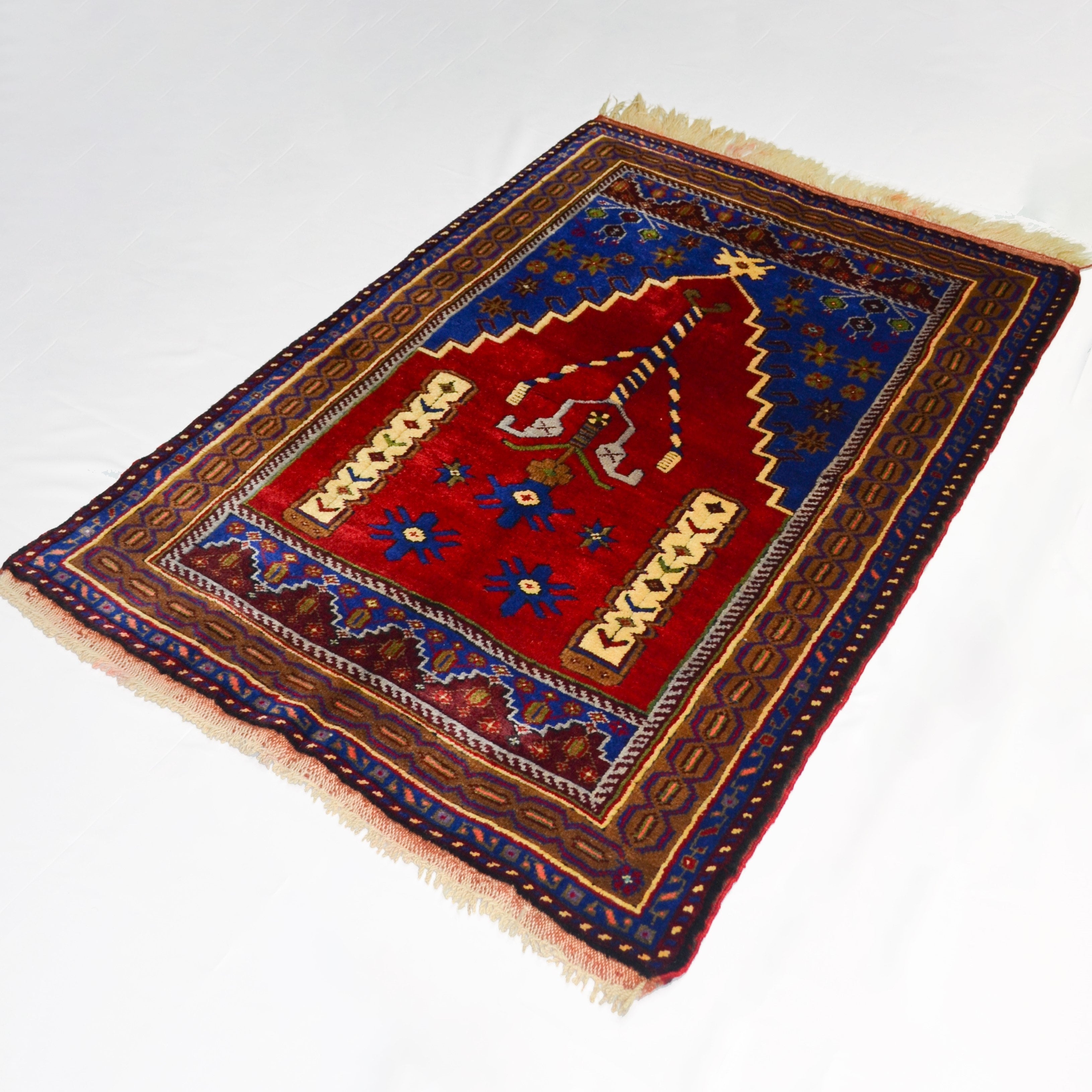 Taşpınar El Dokuma Mihraplı Halı 102x151 Cm