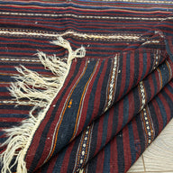 Tavira El Dokuma Çubuklu Kilim 158x203 Cm-Kilim & Halı-Soho Antiq-NowShopFun