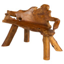 Teak Kök Oturma Takımı (4 Sandalye + 1 Orta Sehpa)