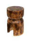 Teak Naturel Kızıl Tabure