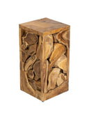 Teak Rustic Yan Sehpa