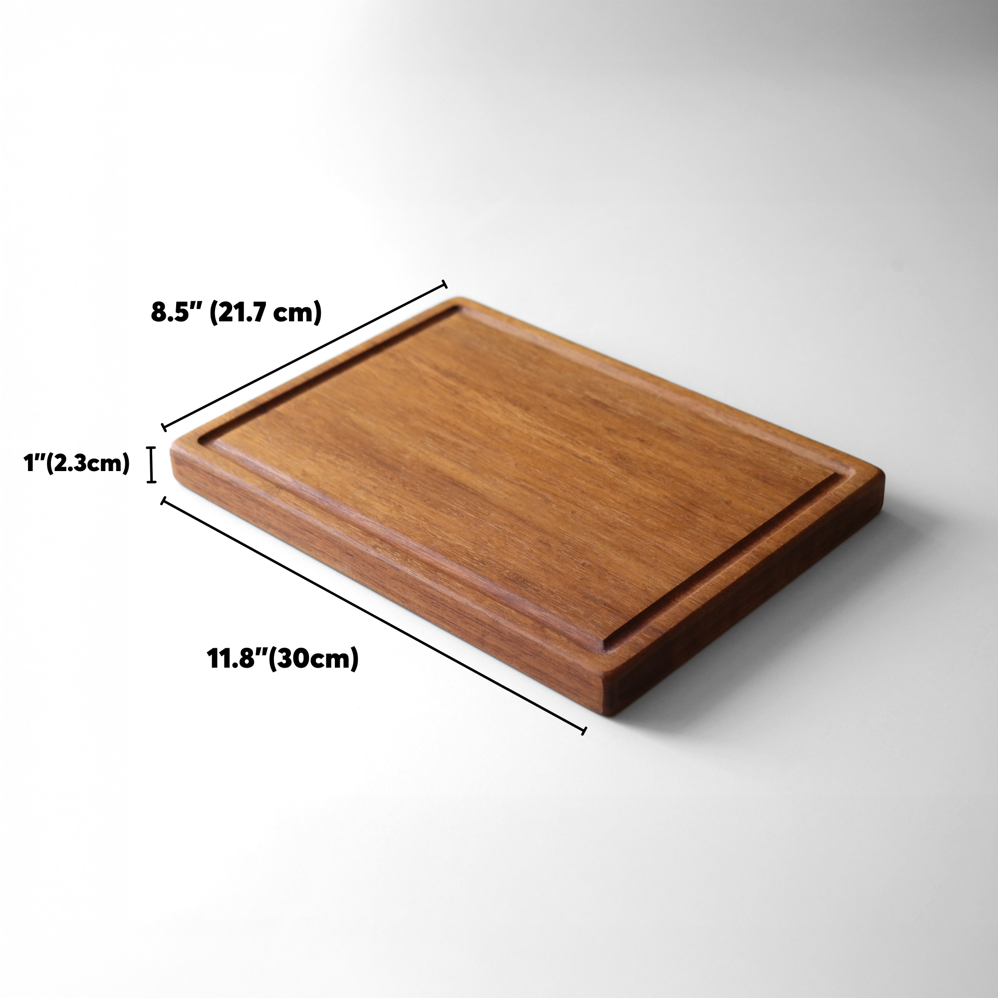 Tek Parça İReko Ağacı Kesme Ve Servis Tahtası, El Yapımı