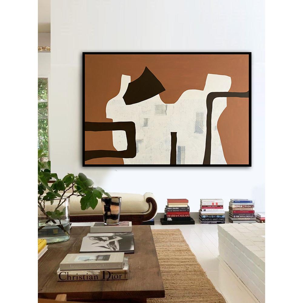 Terracotta Paradise No.01 Kanvas Üzeri Akrilik El Yapımı Resim