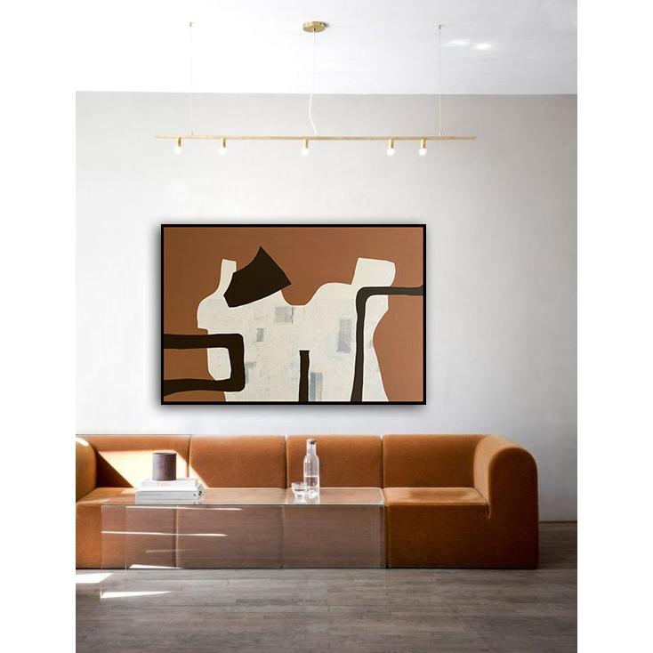 Terracotta Paradise No.01 Kanvas Üzeri Akrilik El Yapımı Resim