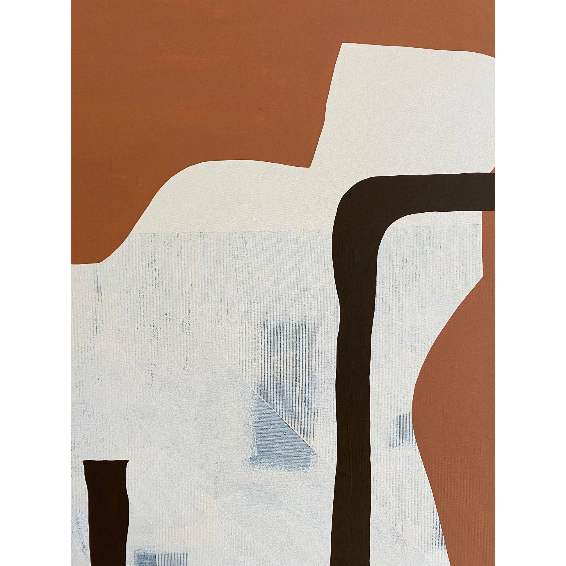 Terracotta Paradise No.01 Kanvas Üzeri Akrilik El Yapımı Resim