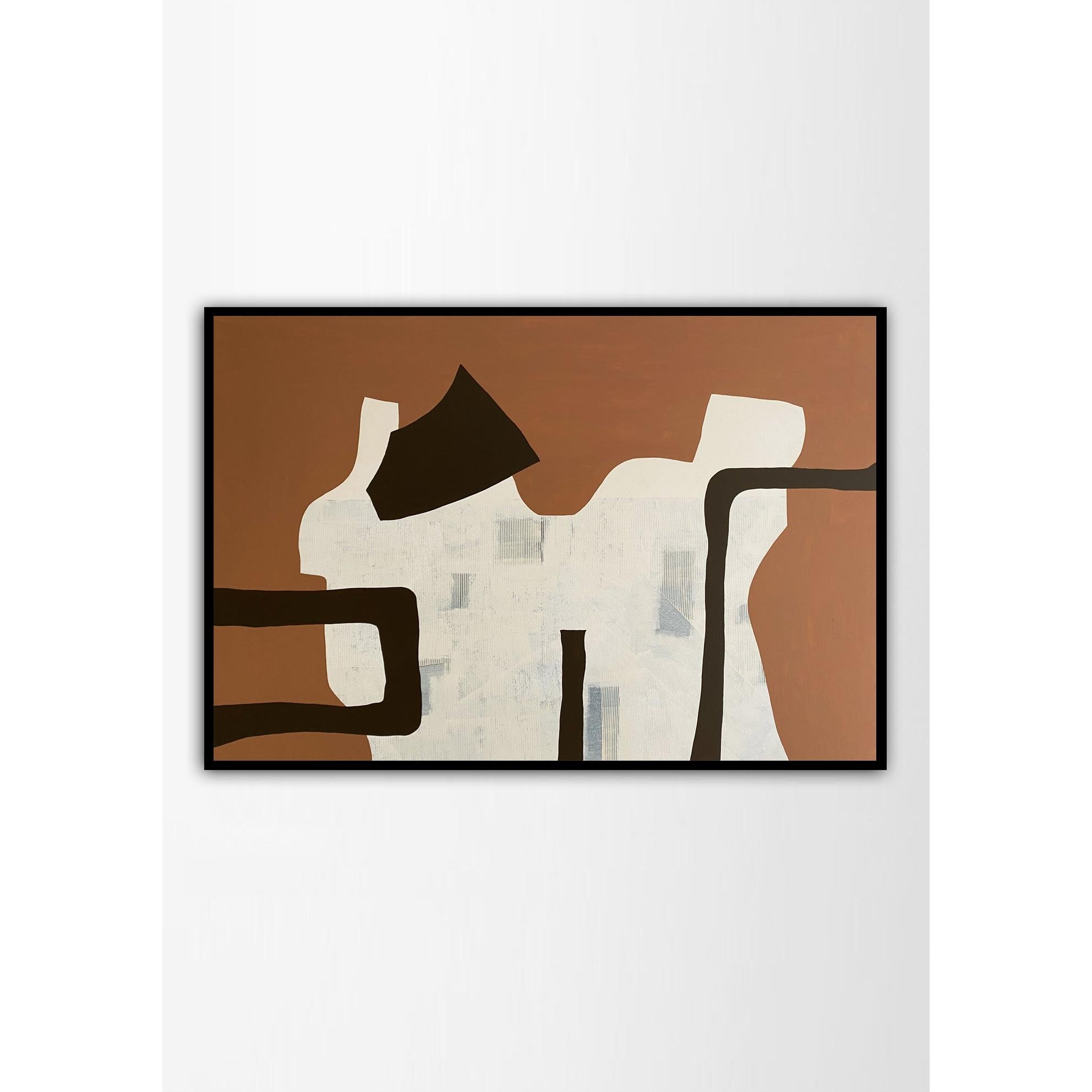 Terracotta Paradise No.01 Kanvas Üzeri Akrilik El Yapımı Resim