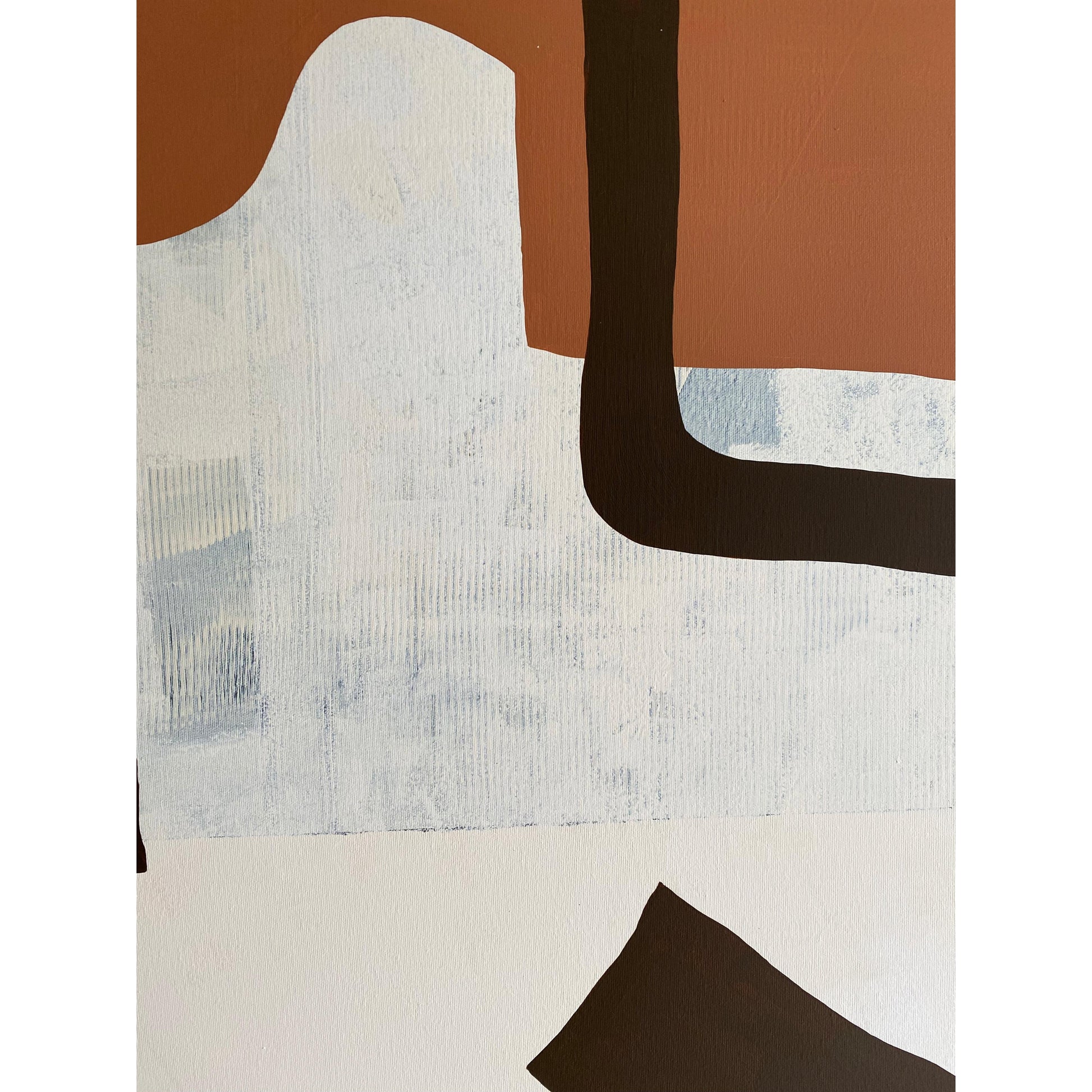 Terracotta Paradise No.02 Akrilik El Yapımı Tablo