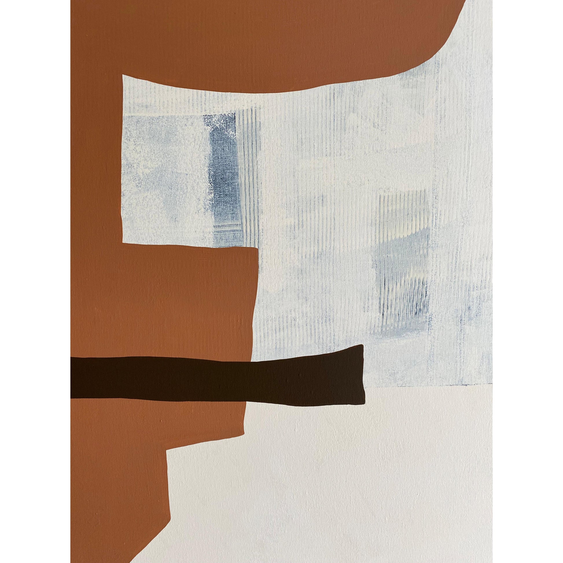 Terracotta Paradise No.02 Akrilik El Yapımı Tablo