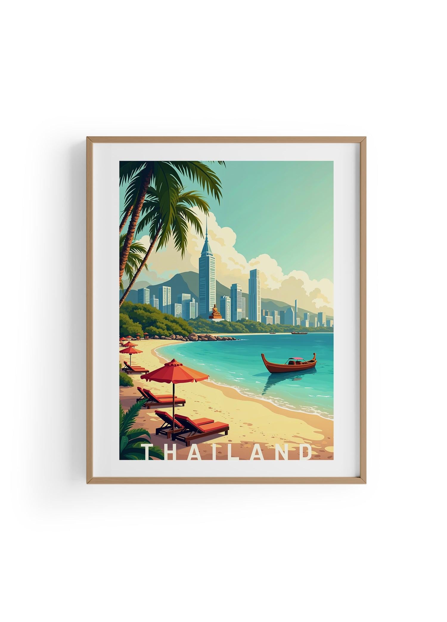 Thailand | Şehir Posteri