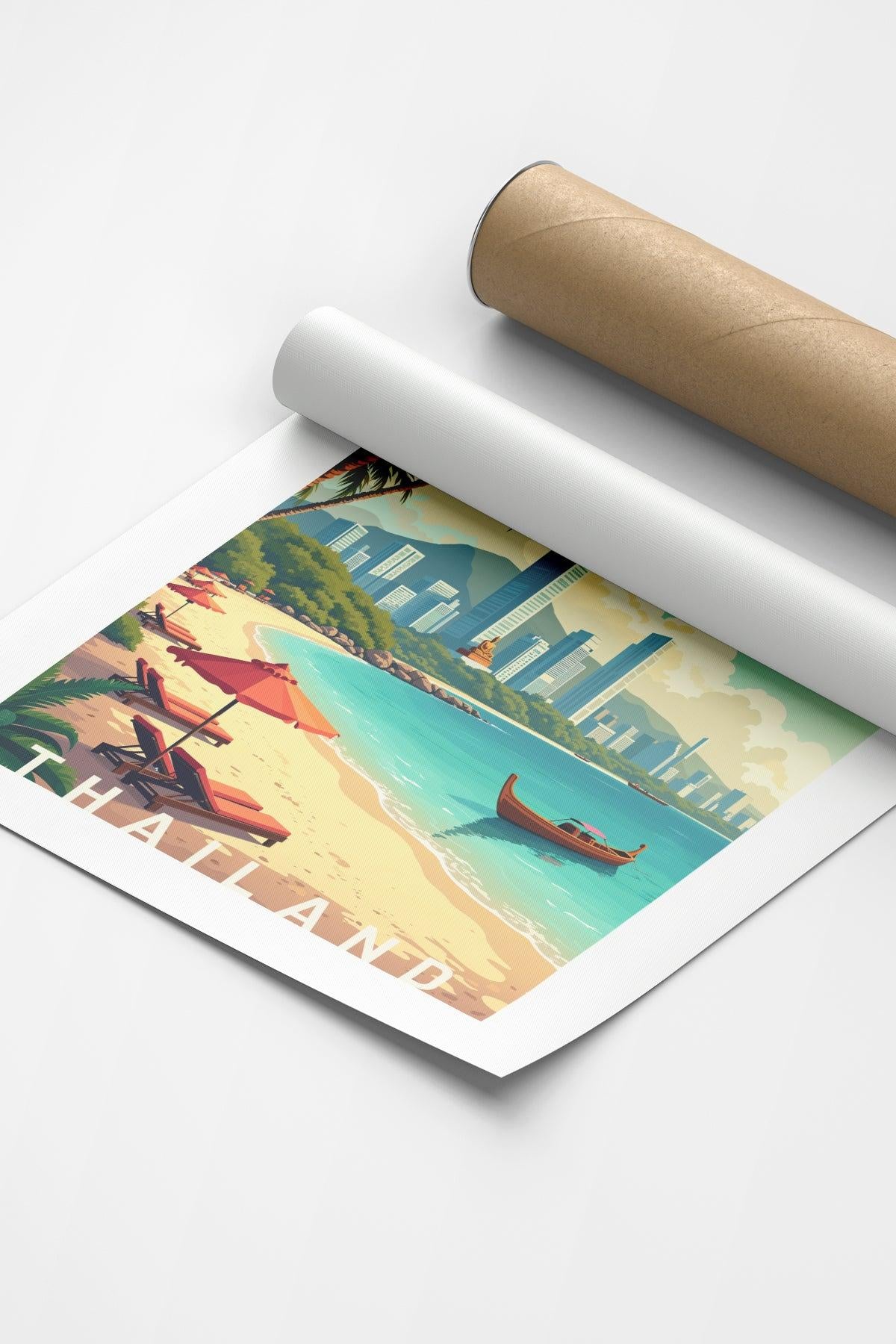 Thailand | Şehir Posteri