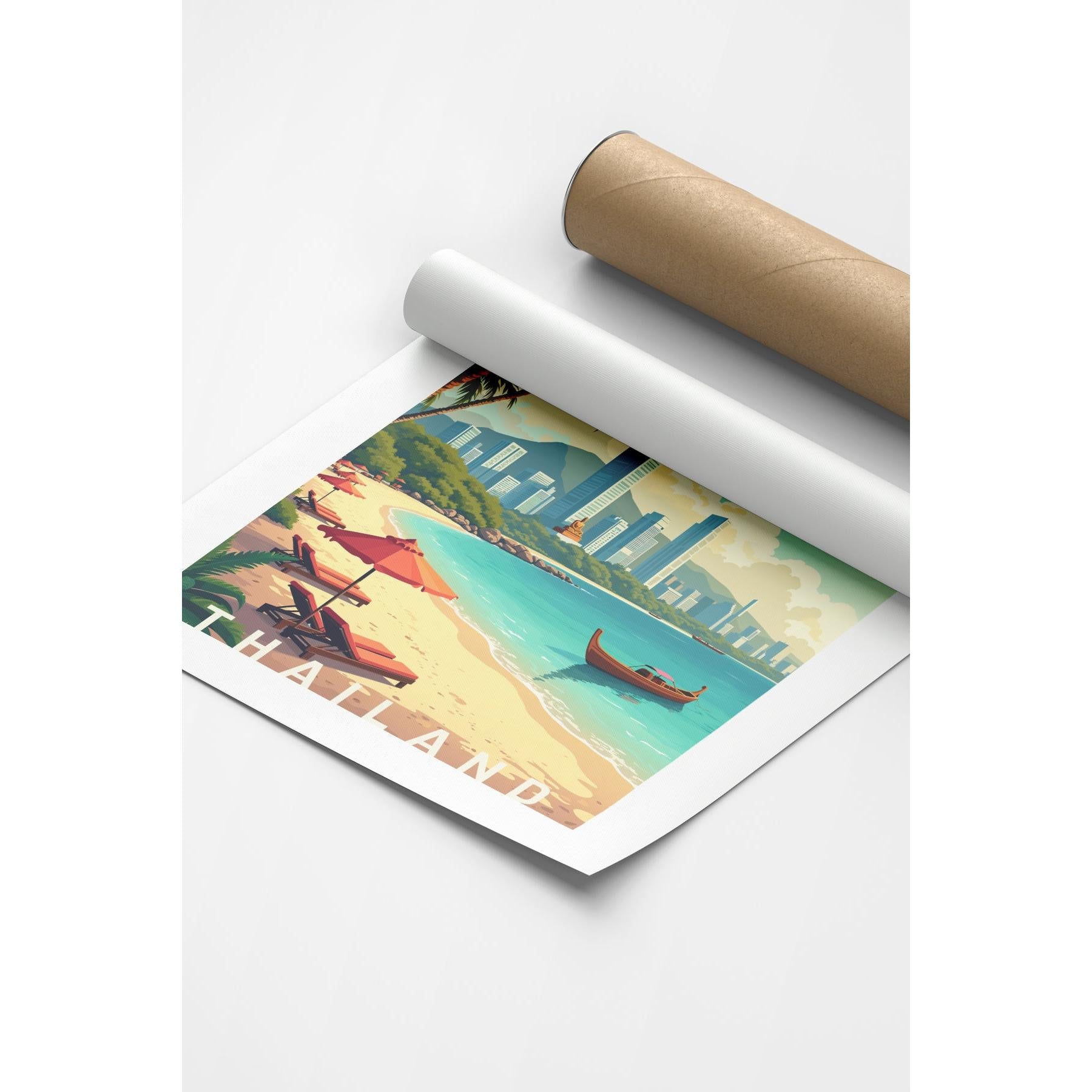 Thailand | Şehir Posteri