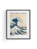 The Great Wave Katsushika Hokusai Baskı