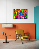 The Groovy Cat Pt.2 | 70x100 Cm