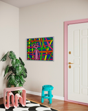 The Groovy Cat Pt.2 | 70x100 Cm