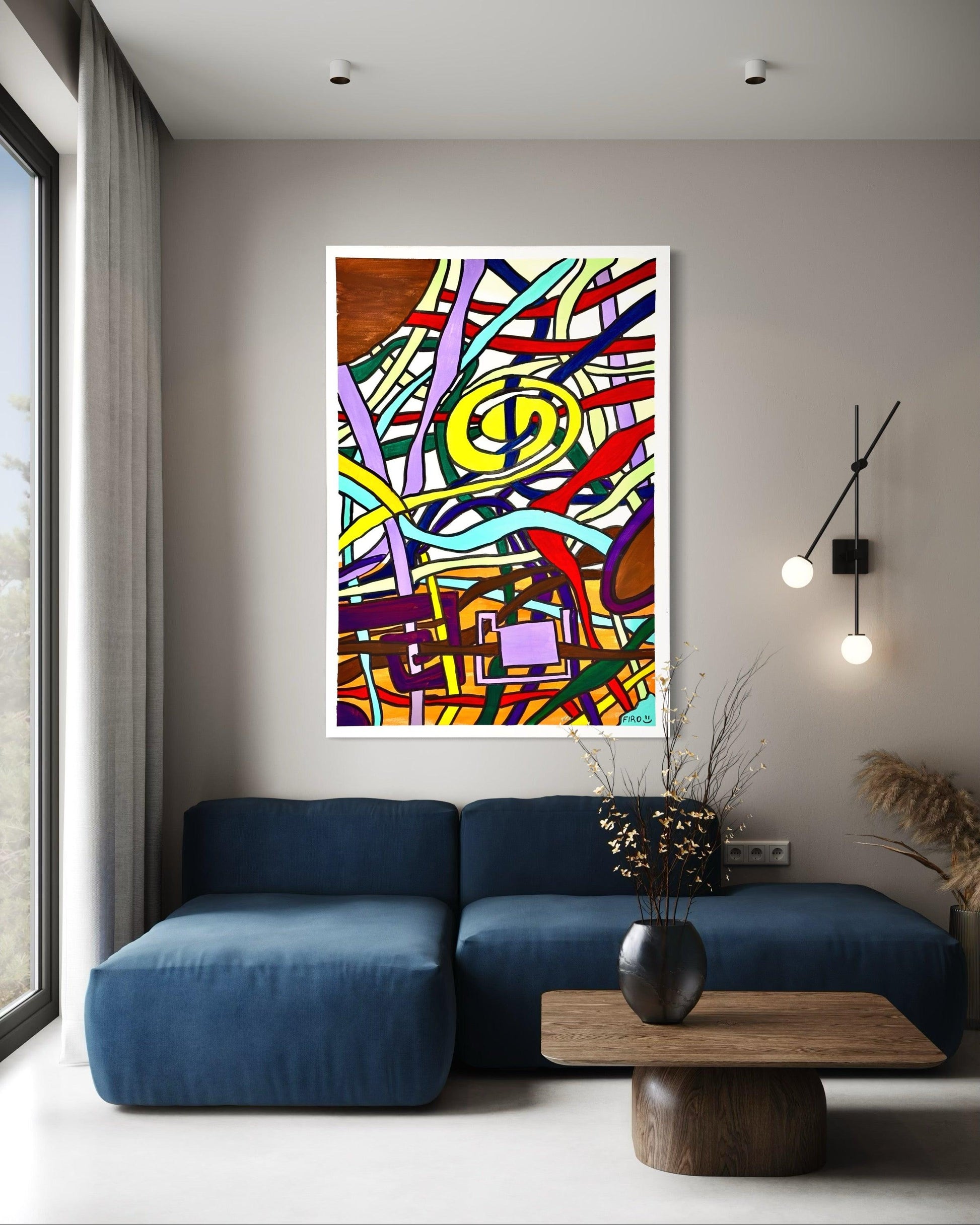 The Inner Nexus Tablo | 70x100 cm