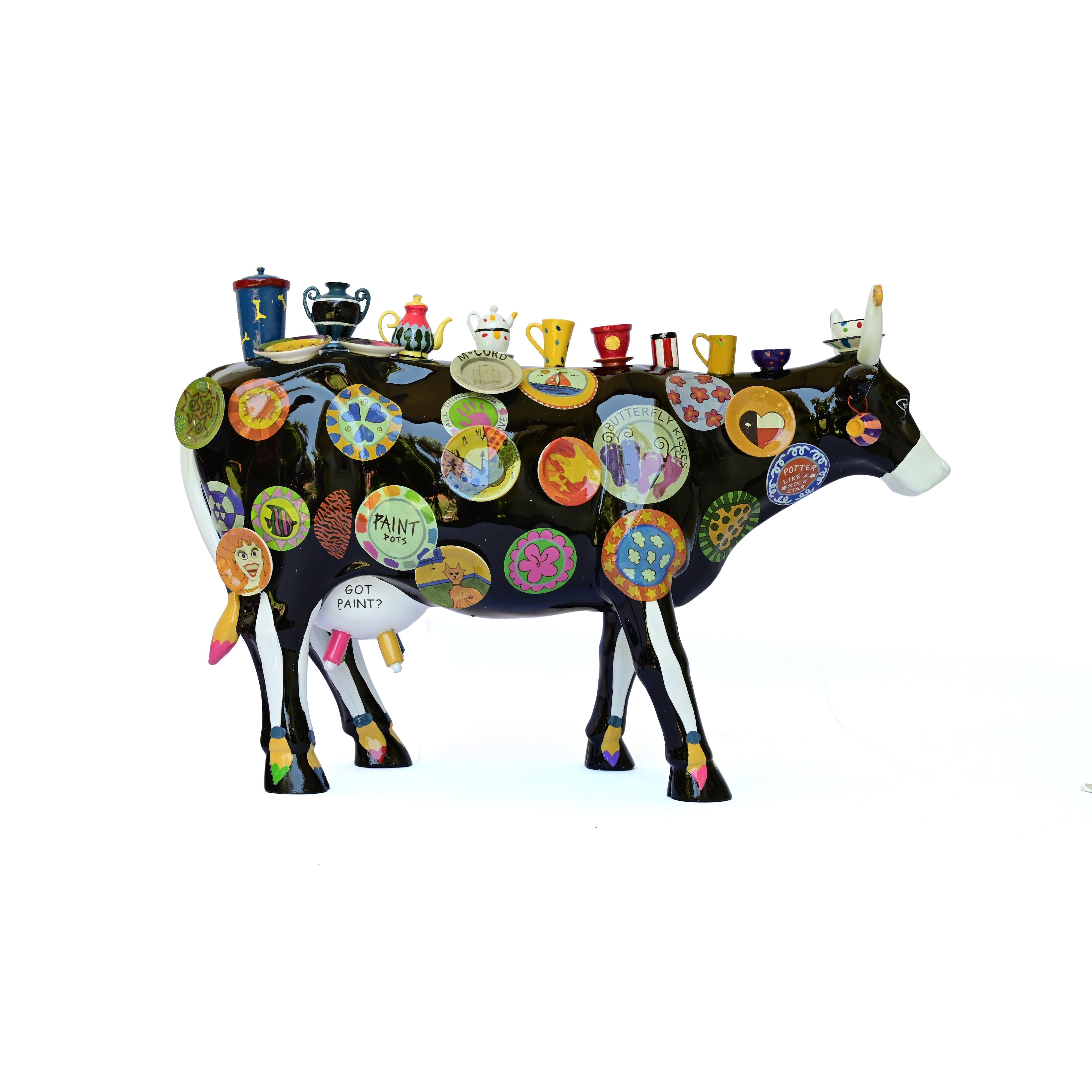 The Moo Potter - El Yapımı İnek Figürü