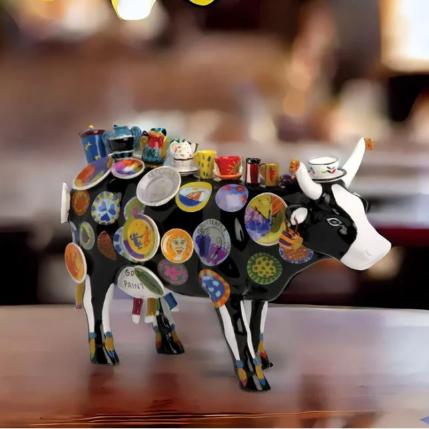 The Moo Potter - El Yapımı İnek Figürü