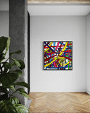 The Nexus Of The Inner Odyssey Tablo | 100x100 cm