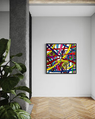 The Nexus Of The Inner Odyssey Tablo | 100x100 cm