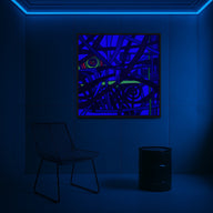 The Nexus Of The Inner Odyssey Tablo | 100x100 cm