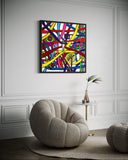 The Nexus Of The Inner Odyssey Tablo | 100x100 cm