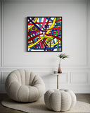 The Nexus Of The Inner Odyssey Tablo | 100x100 cm