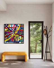 The Nexus Of The Inner Odyssey Tablo | 100x100 cm