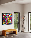 The Nexus Of The Inner Odyssey Tablo | 100x100 cm